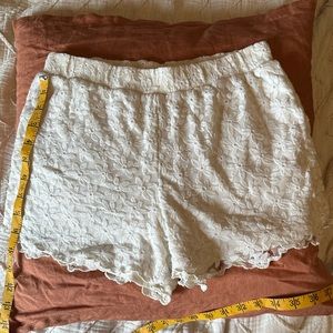vintage cherokee lace shorts
